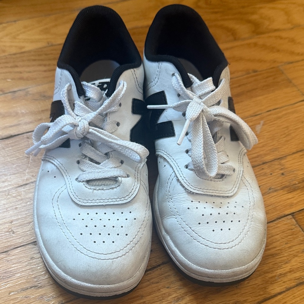 New Balance White and Black Men's Sneakers